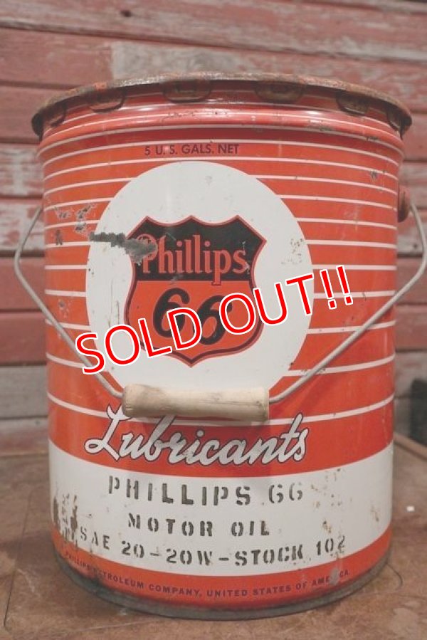 画像3: dp-210101-14 Phillips 66 / 1956 5 U.S.GALLONS Oil Can