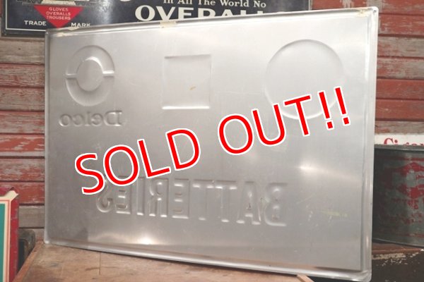 画像11: dp-201201-27 AC GM Delco / BATTERIES Metal Sign