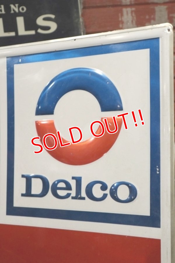 画像4: dp-201201-27 AC GM Delco / BATTERIES Metal Sign