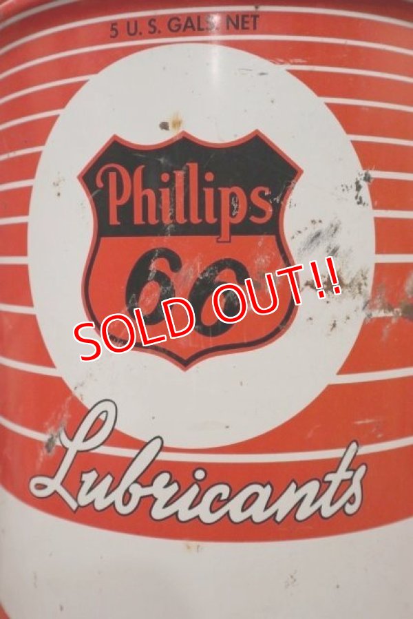 画像2: dp-210101-14 Phillips 66 / 1956 5 U.S.GALLONS Oil Can