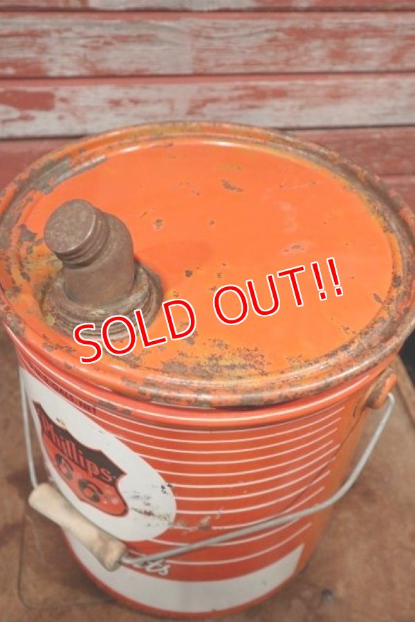 画像7: dp-210101-14 Phillips 66 / 1956 5 U.S.GALLONS Oil Can
