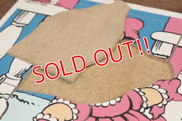 画像6: ct-210101-08 Baby Miss Piggy & Kermie Doll / Playskool 1980's Wood Frame Tray Puzzle