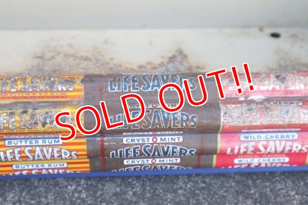 画像4: dp-210101-04 LIFE SAVERS / Vintage Store Display Metal Rack