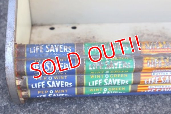 画像3: dp-210101-04 LIFE SAVERS / Vintage Store Display Metal Rack