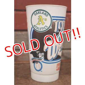 画像: dp-210101-42 OAKLAND ATHLETICS × CINCINNATI REDS / 1990 World Series Plastic Cup