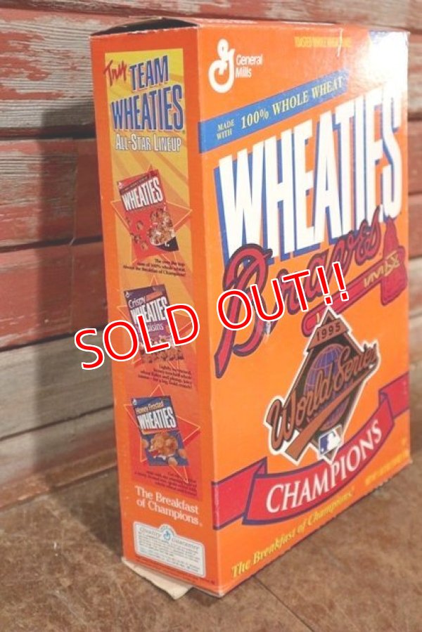 画像3: ad-130507-01 General Mills / 1995 WHEATIES  "Atlanta Braves" Cereal Box
