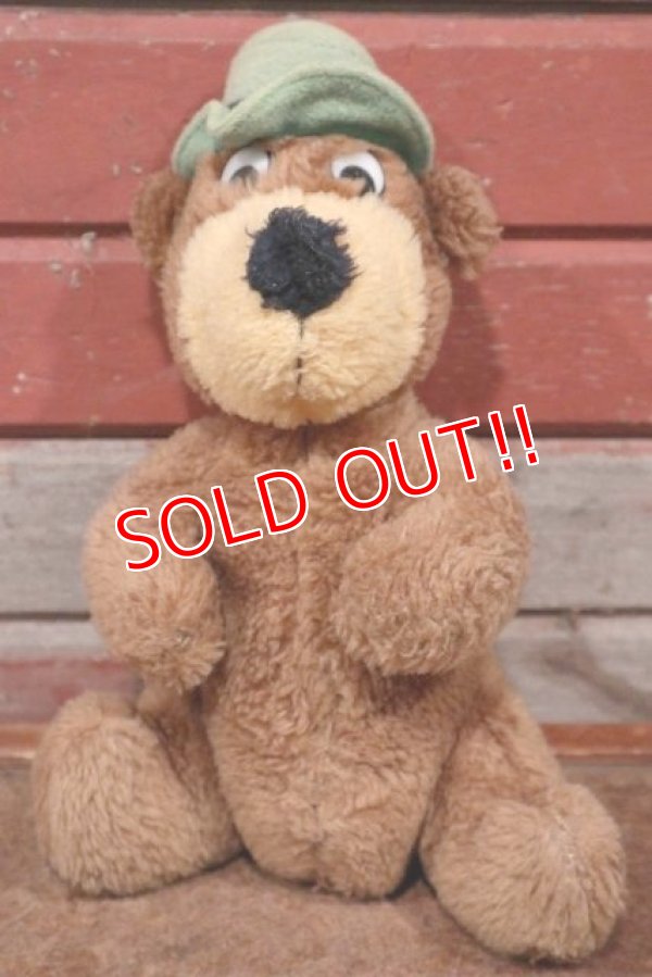 画像1: ct-201114-101 Yogi Bear / Mighty Star 1980 Plush Doll (A)