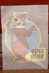 画像: ct-201114-62 Yogi Bear / 1976 Iron Transfer Sheet