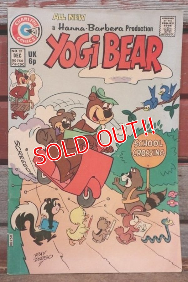 画像1: ct-201114-31 Yogi Bear / CHARLTON Comics December 1978 Comic