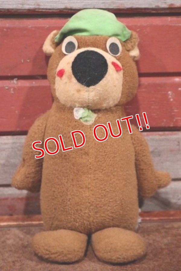 画像1: ct-201114-100 Yogi Bear / Knickerbocker 1973 Musical Plush Doll