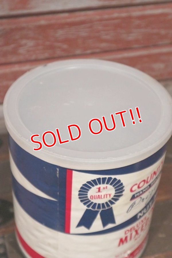 画像6: dp-210101-38 COUNTRY FAIR MIXED NUTS / Vintage Tin Can