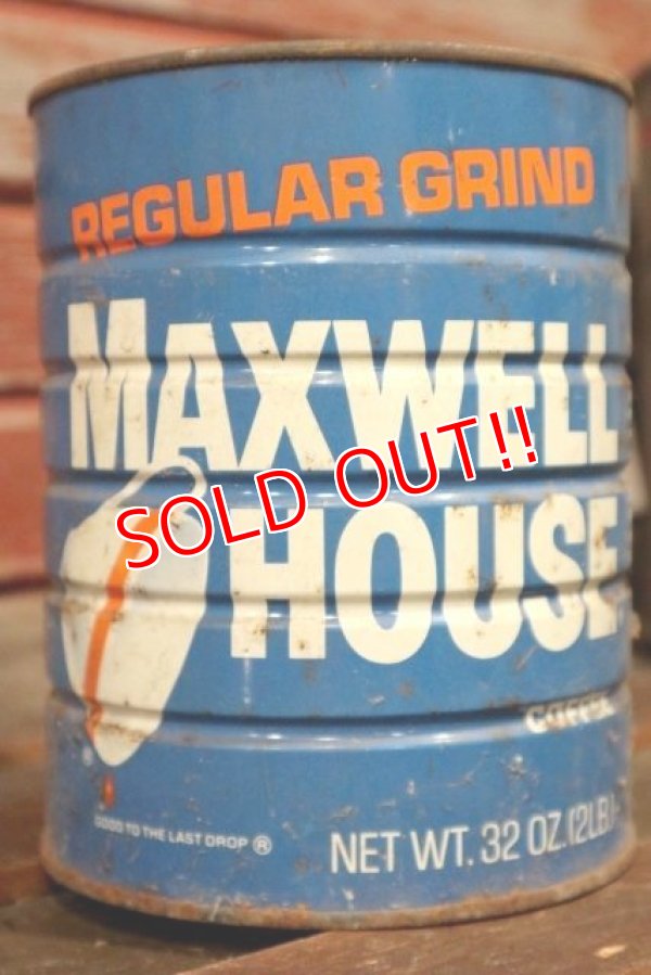 画像2: dp-210101-60 MAXWEL LHOUSE COFFEE / Vintage Tin Can