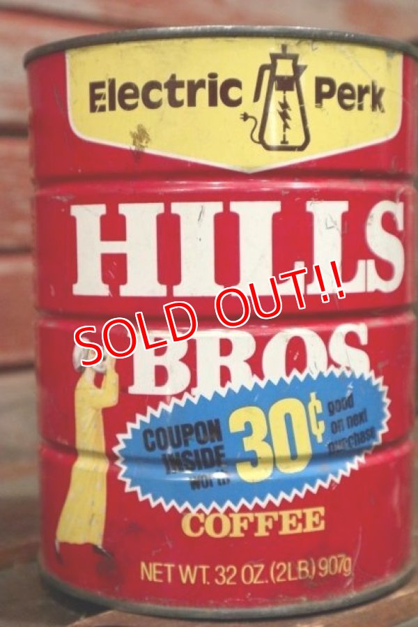画像2: dp-210101-57 HILLS BROS COFFEE / Vintage Tin Can