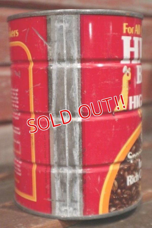 画像5: dp-210101-55 HILLS BROS HIGH YIELD COFFEE / Vintage Tin Can