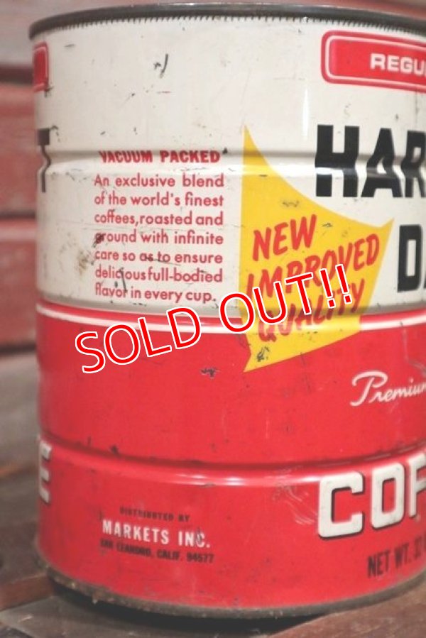 画像3: dp-210101-61 HARVEST DAY COFFEE / Vintage Tin Can