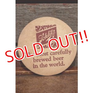 画像: dp-201201-25 Schlitz Beer / Vintage Coaster