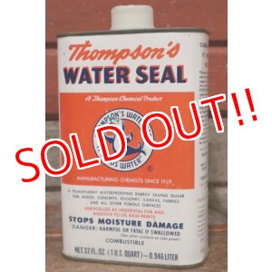 画像: dp-210101-48 Thompson's WATER SEAL / Vintage Tin Can