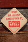 画像1: dp-201201-25 Coors Beer / Vintage Coaster
