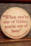 画像3: dp-201201-25 Schlitz Beer / Vintage Coaster