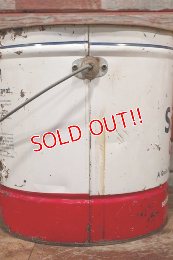 画像5: dp-201201-55 Mobil Sovasuds Car Wash / 1950's 5 U.S.GALLONS Oil Can