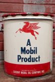 画像1: dp-201201-54 Mobil / 1950's 5 U.S.GALLONS Oil Can