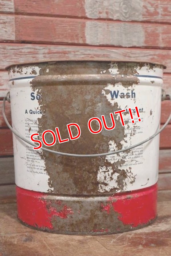 画像3: dp-201201-55 Mobil Sovasuds Car Wash / 1950's 5 U.S.GALLONS Oil Can