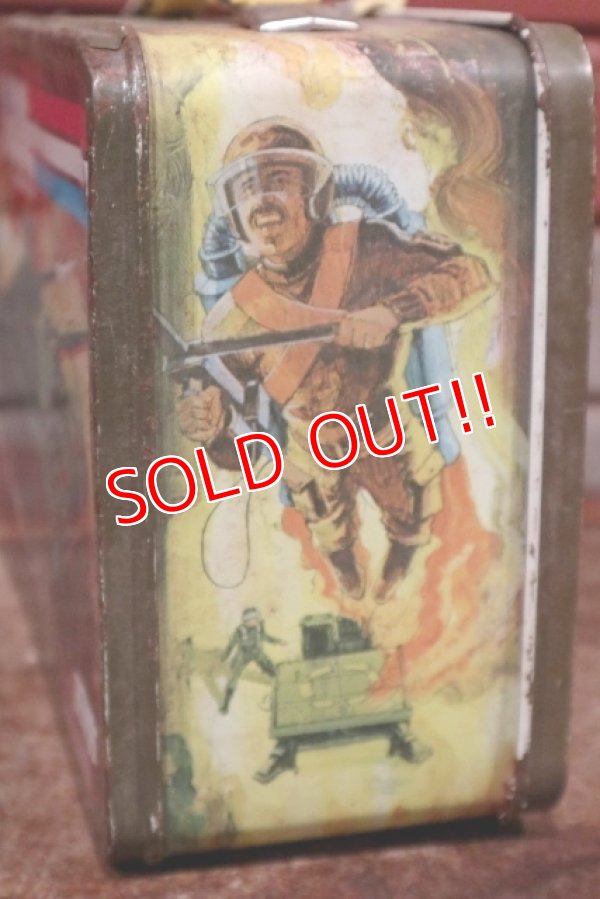 画像5: ct-210201-08 G.I. JOE / THERMOS 1982 Metal Lunch Box