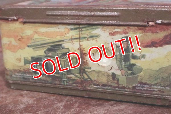 画像7: ct-210201-08 G.I. JOE / THERMOS 1982 Metal Lunch Box