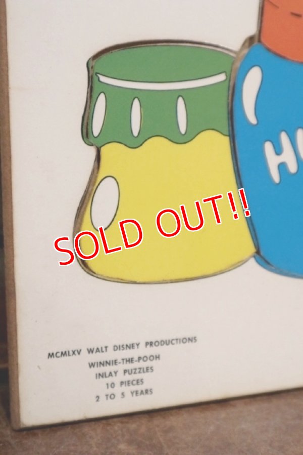 画像4: ct-210101-12 Winnie the Pooh / Wood Frame Tray Puzzle