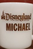 画像2: dp-210101-82 Disneyland / Federal 1970's Footed Mug "MICHAEL"