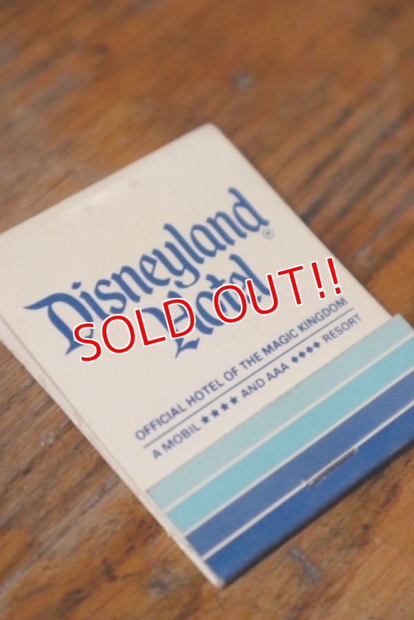 画像2: dp-201114-42 Disneyland Hotel / Vintage Match Book