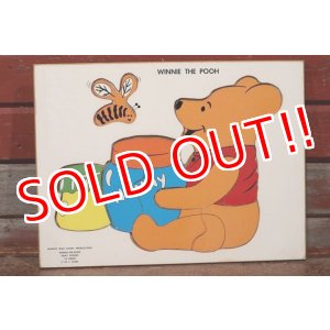 画像: ct-210101-12 Winnie the Pooh / Wood Frame Tray Puzzle