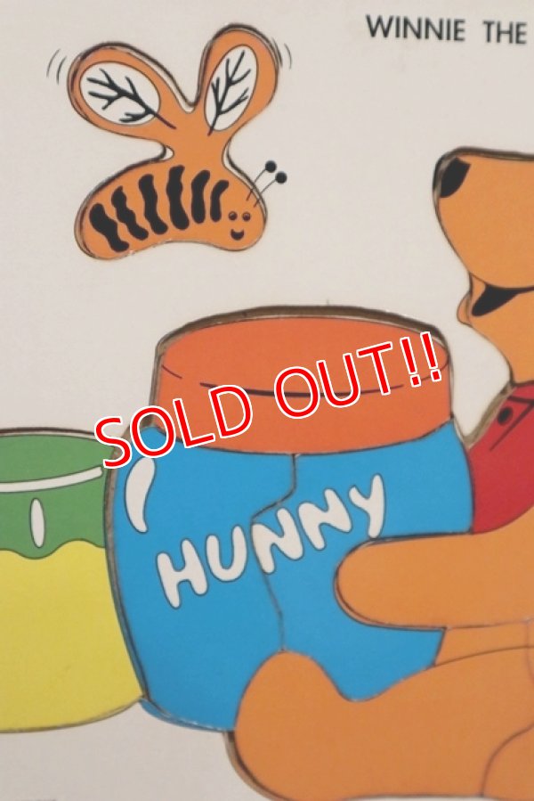 画像3: ct-210101-12 Winnie the Pooh / Wood Frame Tray Puzzle