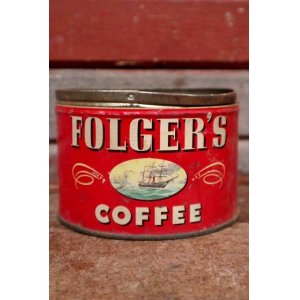画像: dp-210201-23 FOLGER'S COFFEE / Vintage Tin Can