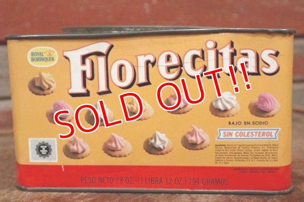 画像2: dp-210201-28 ROYAL BORINQUEN Florecitas / Vintage Tin Can
