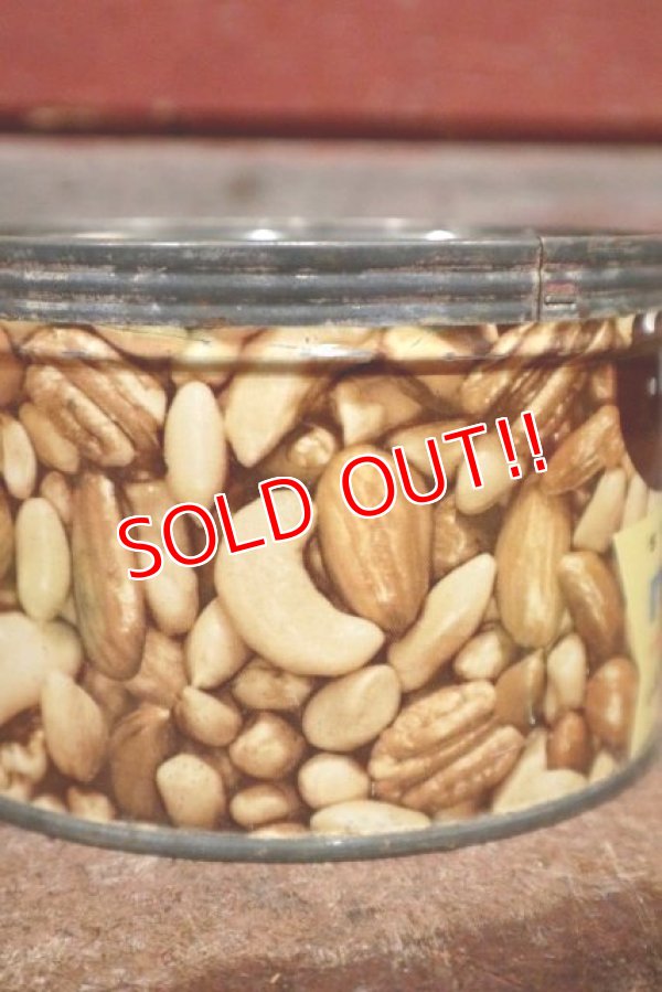 画像3: dp-210201-27 Nut Shelf mixed nuts / Vintage Tin Can