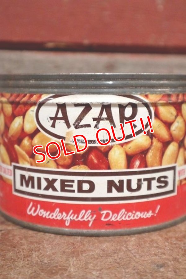 画像2: dp-210201-26 AZAR MIXED NUTS / Vintage Tin Can