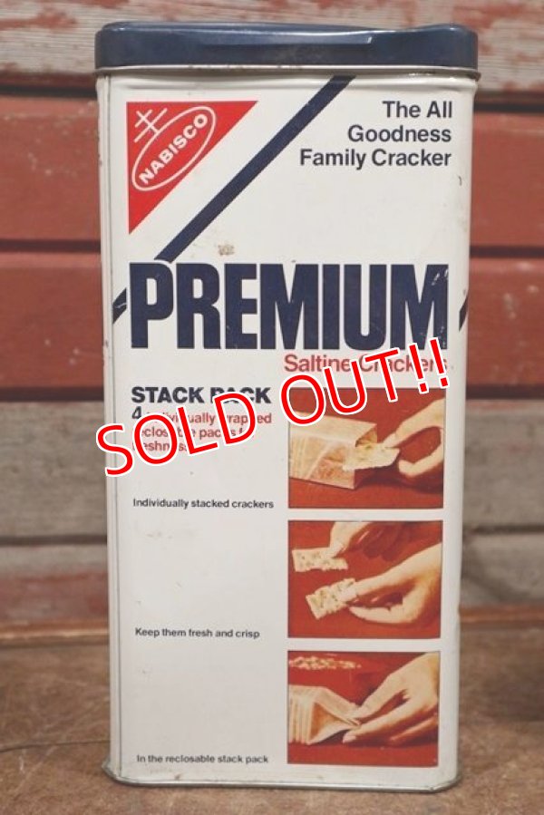 画像2: dp-210101-29 NABISCO / PREMIUM Saltine Crackers 1978 Tin Can
