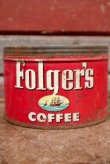 画像1: dp-210201-22 Folger's COFFEE / Vintage Tin Can