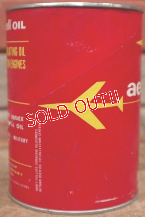 画像4: dp-210201-07 SHELL / aeroshell One U.S. Quart Can