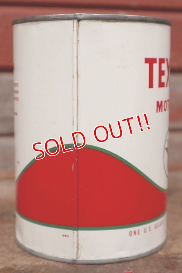 画像4: dp-210201-07 TEXACO / Motor Oil One U.S. Quart Can