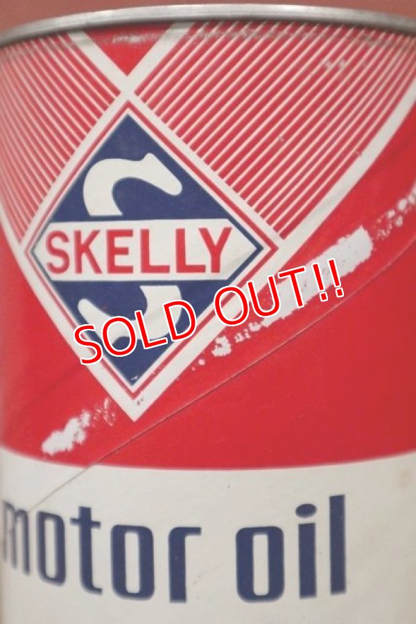 画像3: dp-210201-07 SKELLY / Motor Oil One U.S. Quart Can