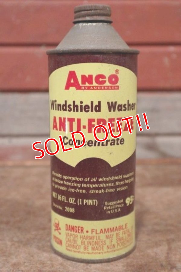 画像1: dp-210101-26 Anco / Windshield Washer ANTI-FREEZE Concentrate Can