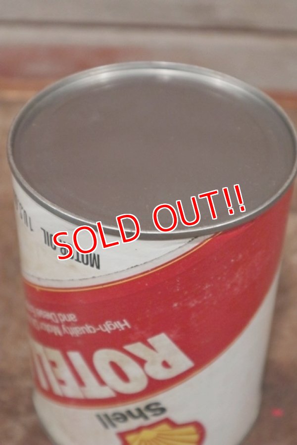 画像7: dp-210201-07 SHELL / ROTTELA One U.S. Quart Can
