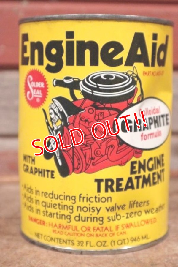 画像1: dp-210201-07 Engine Aid / Engine Treatment One U.S. Quart Can