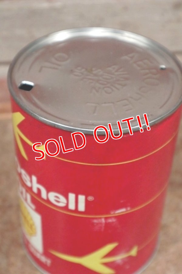 画像5: dp-210201-07 SHELL / aeroshell One U.S. Quart Can