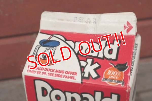 画像6: ct-210101-66 Donald Duck / 1980's〜 Orange Juice Pack