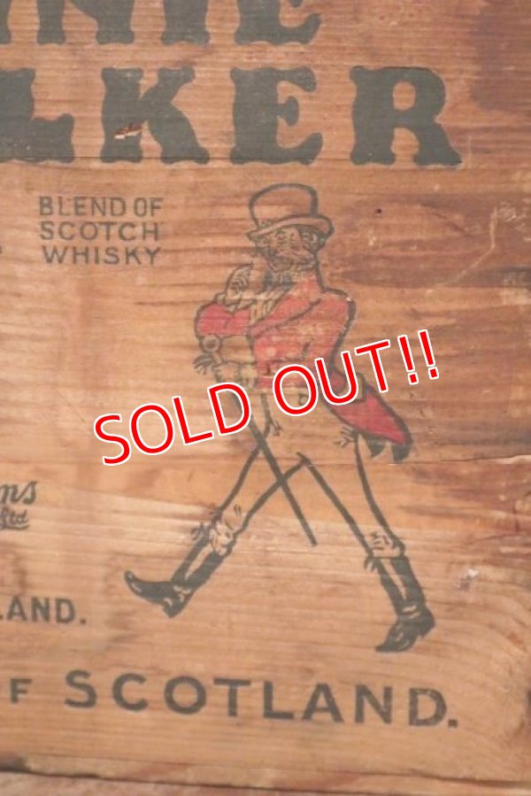 画像3: dp-210201-35 JOHNNIE WALKER / Vintage Wood Box