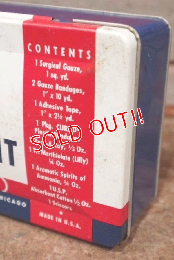 画像3: dp-210201-59 Curity / Vintage First Aid Kit Box