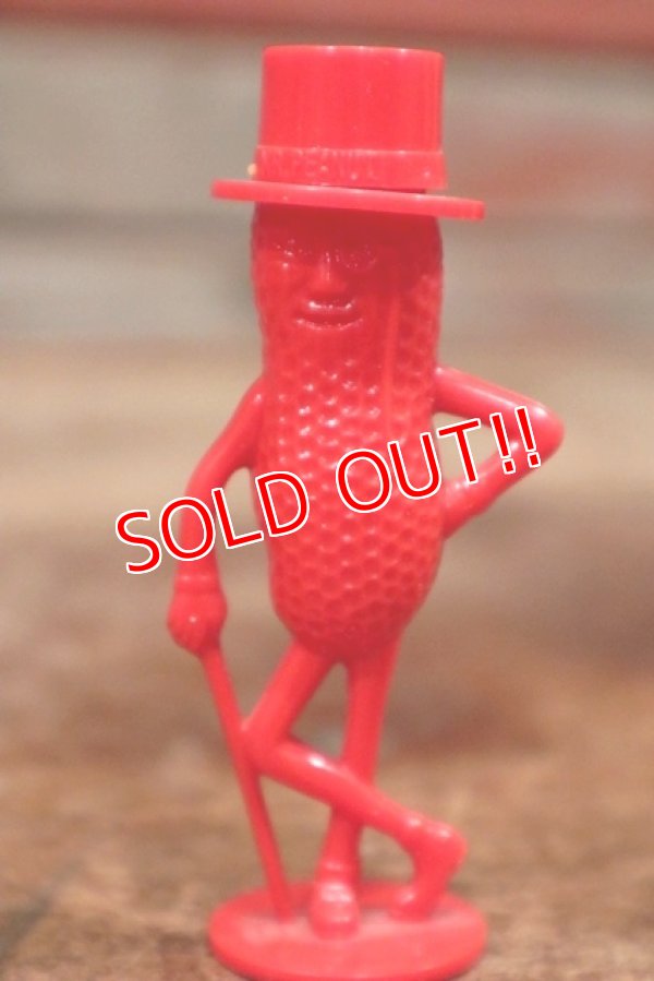 画像2: ct-210201-57 PLANTERS / MR.PEANUT 1950's Salt & Pepper Shaker (Red)